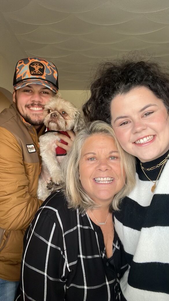 picture of Gabrielles family